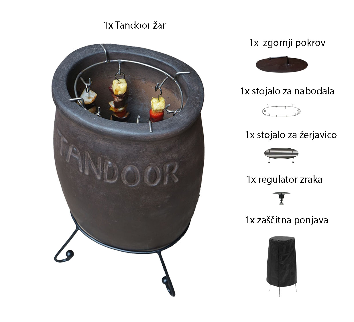 Vrtni žar Tandoor BR