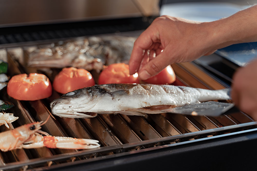 Plinski žar na kolesih FGA 750 FO