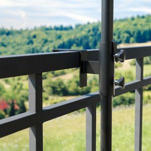 ograjni nosilec za senčnik