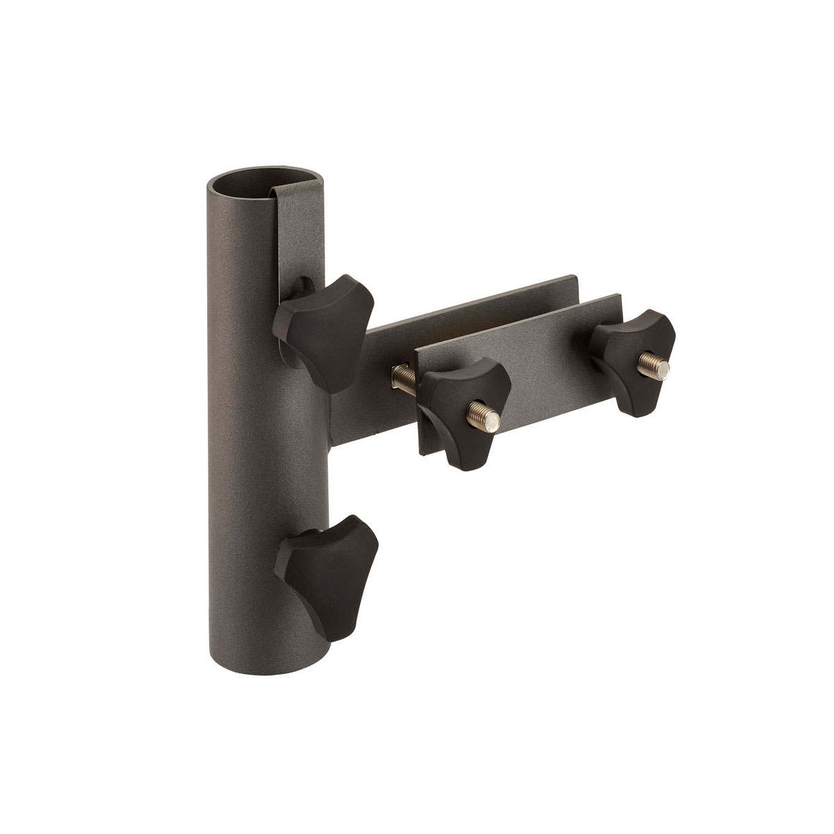 Balkonski nosilec senčnika za vertikalno ravno ograjo