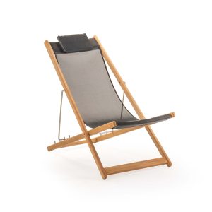 zložljiv vrtni ležalnik