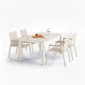 vrtni set iz aluminija