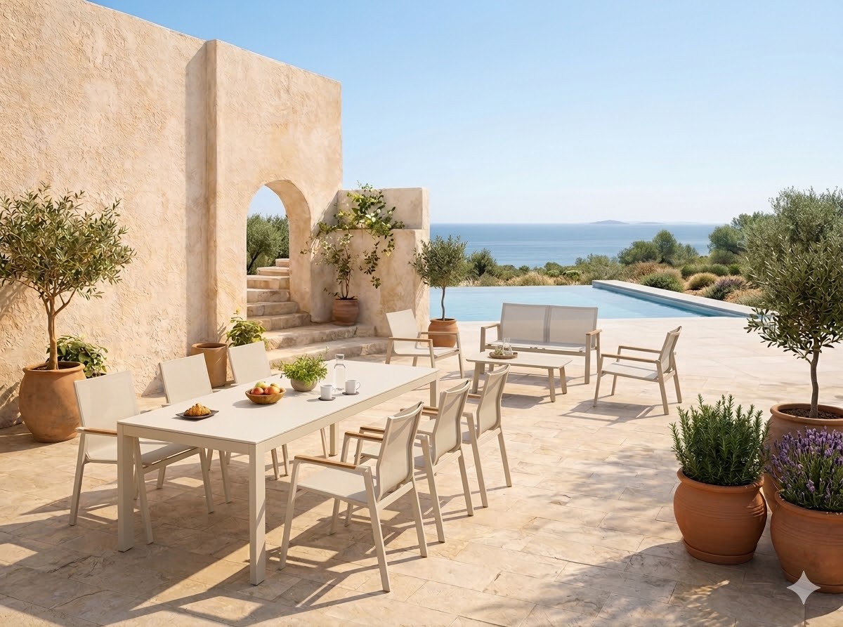 Garnitura Aspen 220 Ivory