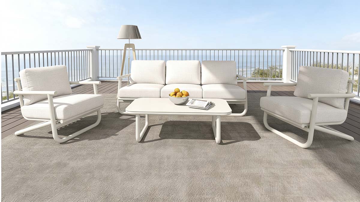 Garnitura Tober Ivory