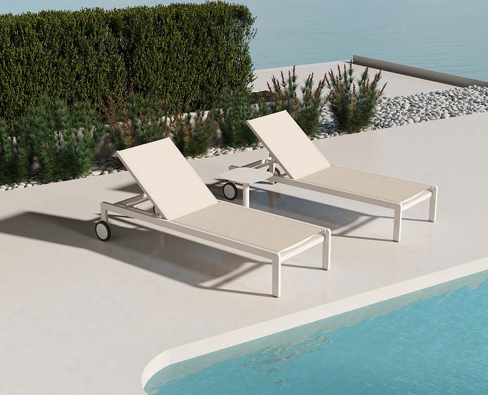 Ležalnik Glis Ivory